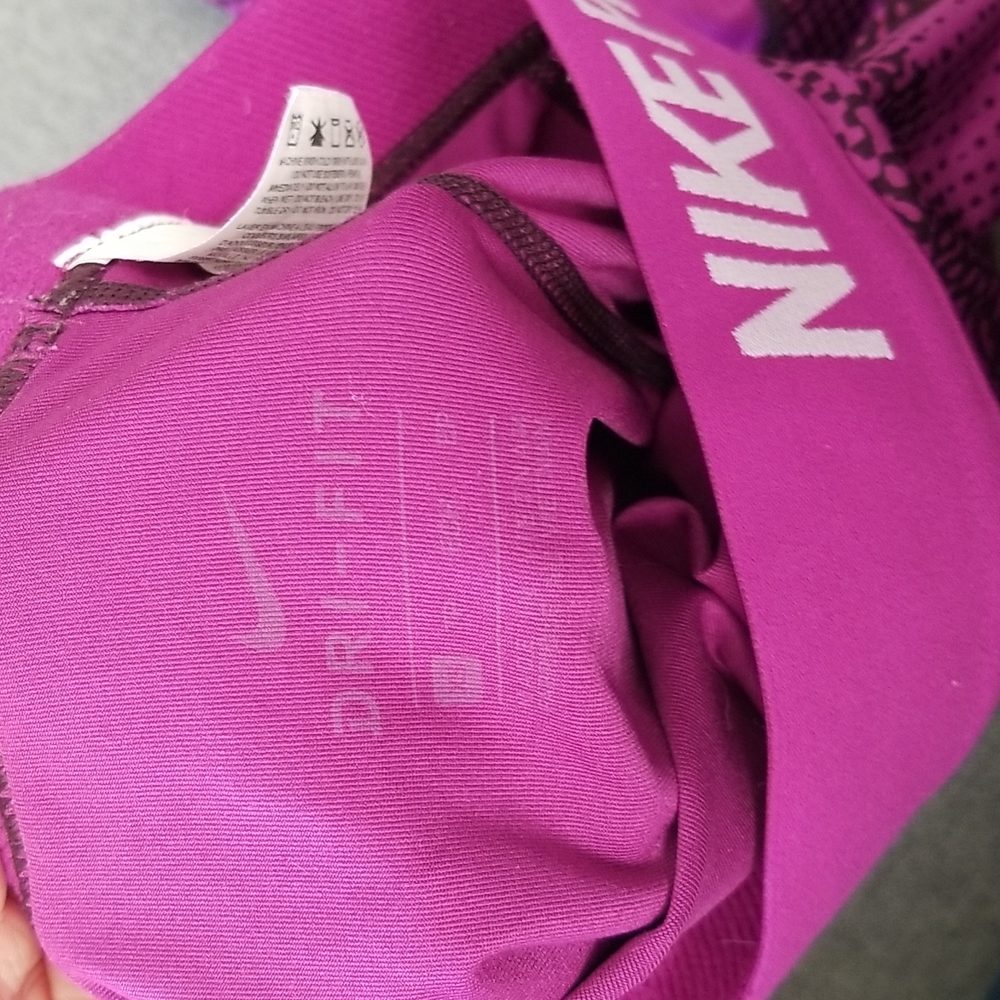 Purple nike pro pants - Picture 2 of 4